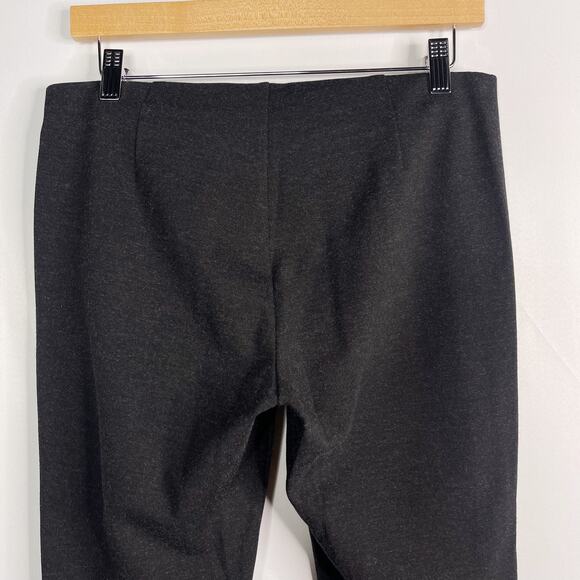 Eileen Fisher Small S Dark Heather Gray Ponte Knit Leggings Pull On Stretch - Picture 5 of 8